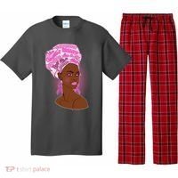 Fight Like A Queen Breast Cancer Awareness Pajama Set thumb 0