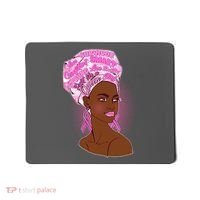 Fight Like A Queen Breast Cancer Awareness Mousepad thumb 0