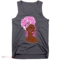 Fight Like A Queen Breast Cancer Awareness Tank Top thumb 0
