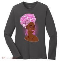 Fight Like A Queen Breast Cancer Awareness Women's Long Sleeve Shirt thumb 0