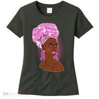 Fight Like A Queen Breast Cancer Awareness Women's T-Shirt thumb 0
