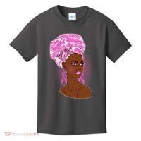 Fight Like A Queen Breast Cancer Awareness Kids T-Shirt thumb 0