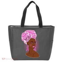 Fight Like A Queen Breast Cancer Awareness Tote Bag thumb 0