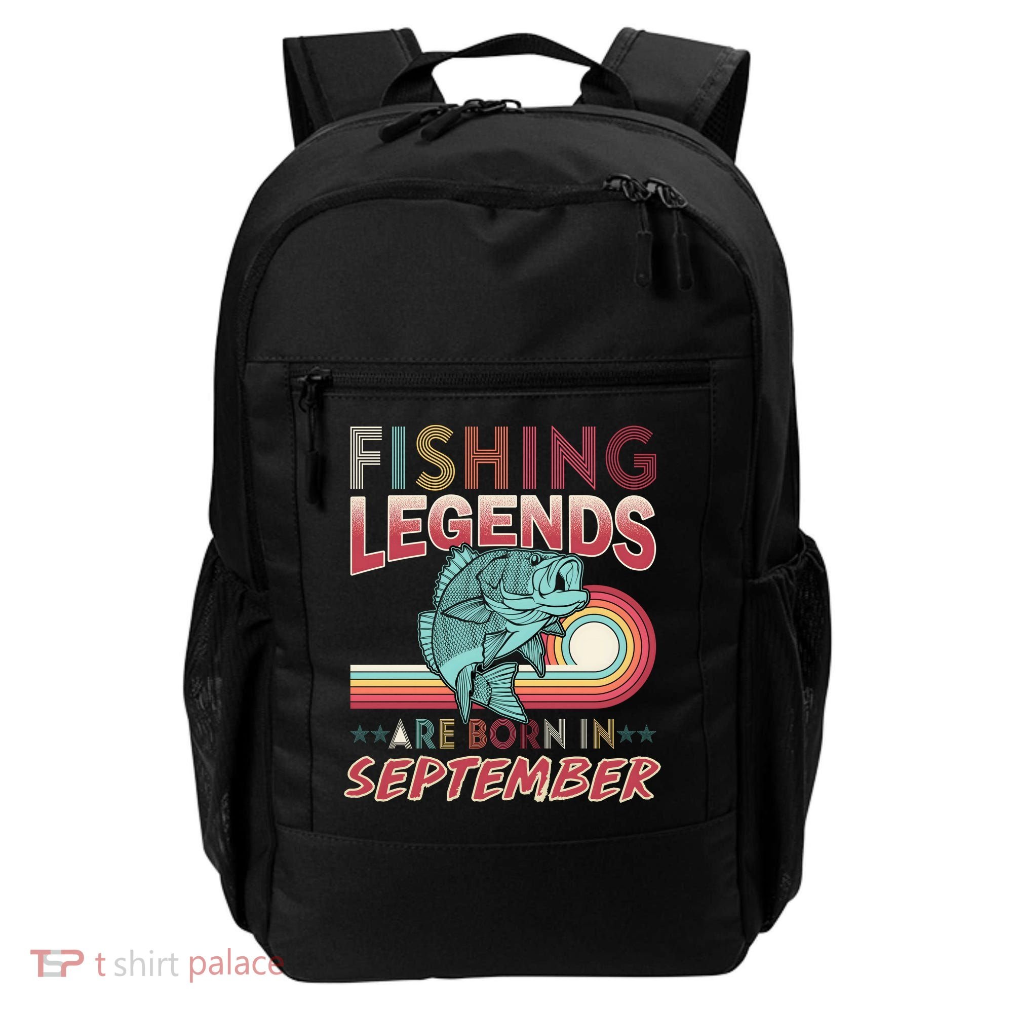 Fishing Legends Are Born In September Backpack