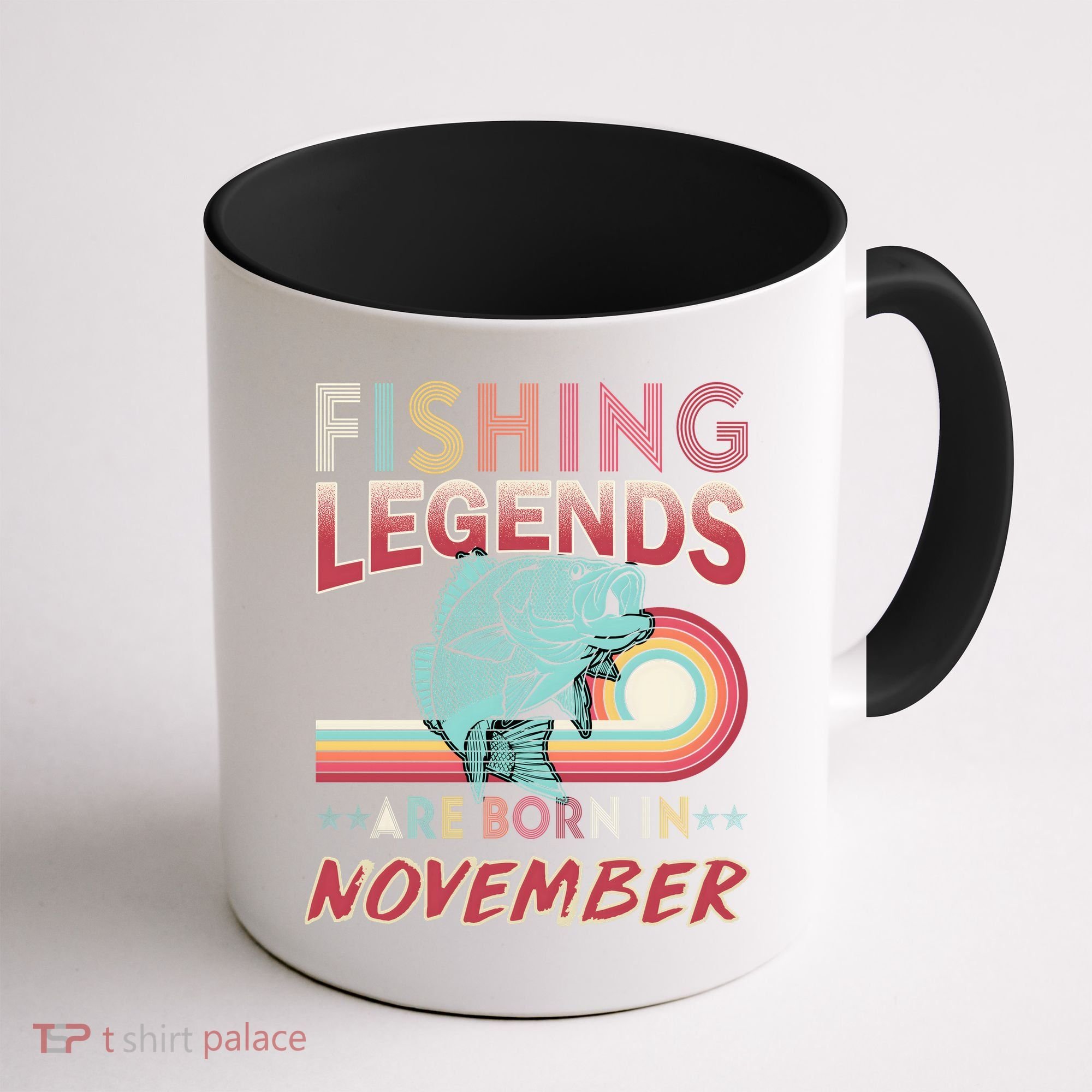 Fishing Legends Are Born In November Coffee Mug
