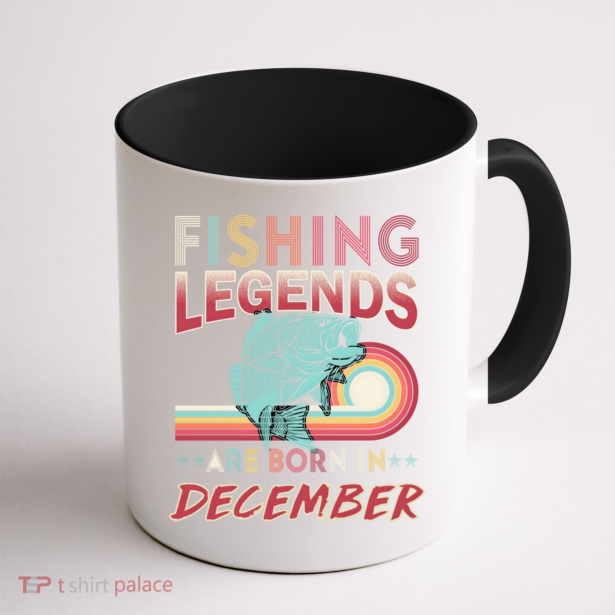 Fishing Legends Are Born In December Coffee Mug