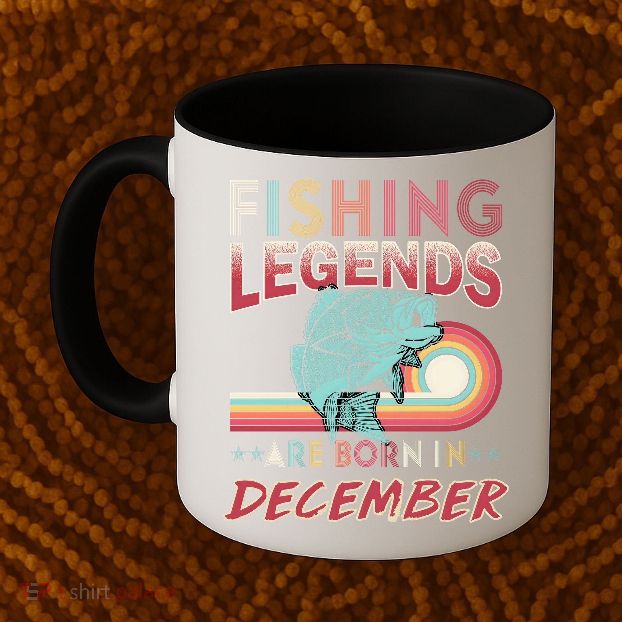 Fishing Legends Are Born In December Coffee Mug