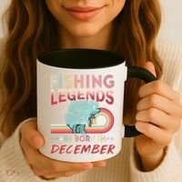 Fishing Legends Are Born In December Coffee Mug thumb 3