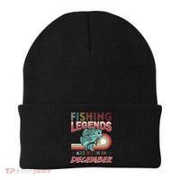 Fishing Legends Are Born In December Beanie thumb 0