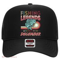 Fishing Legends Are Born In December Hat thumb 0