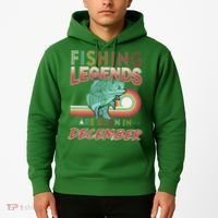 Fishing Legends Are Born In December Hoodie thumb 2