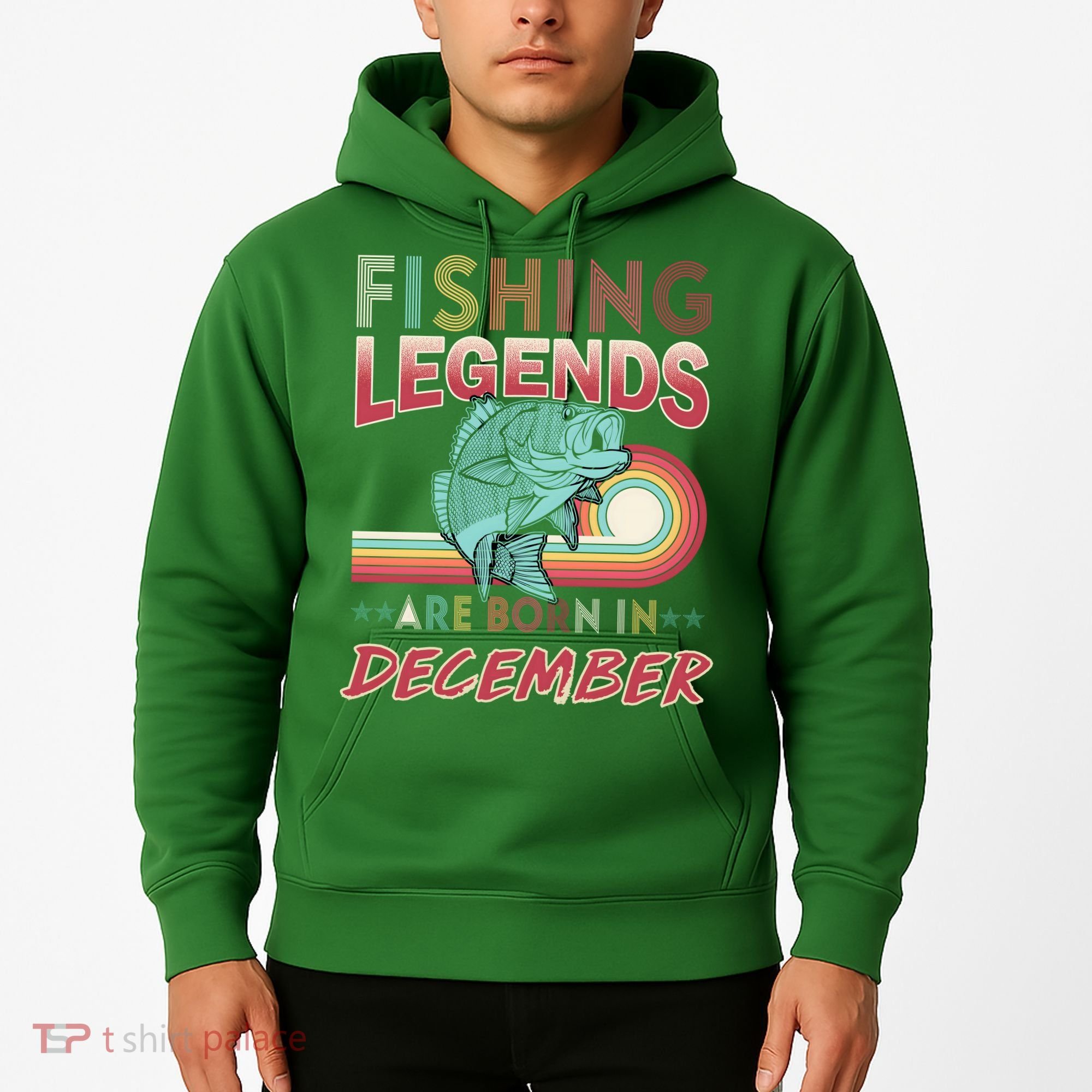 Fishing Legends Are Born In December Hoodie