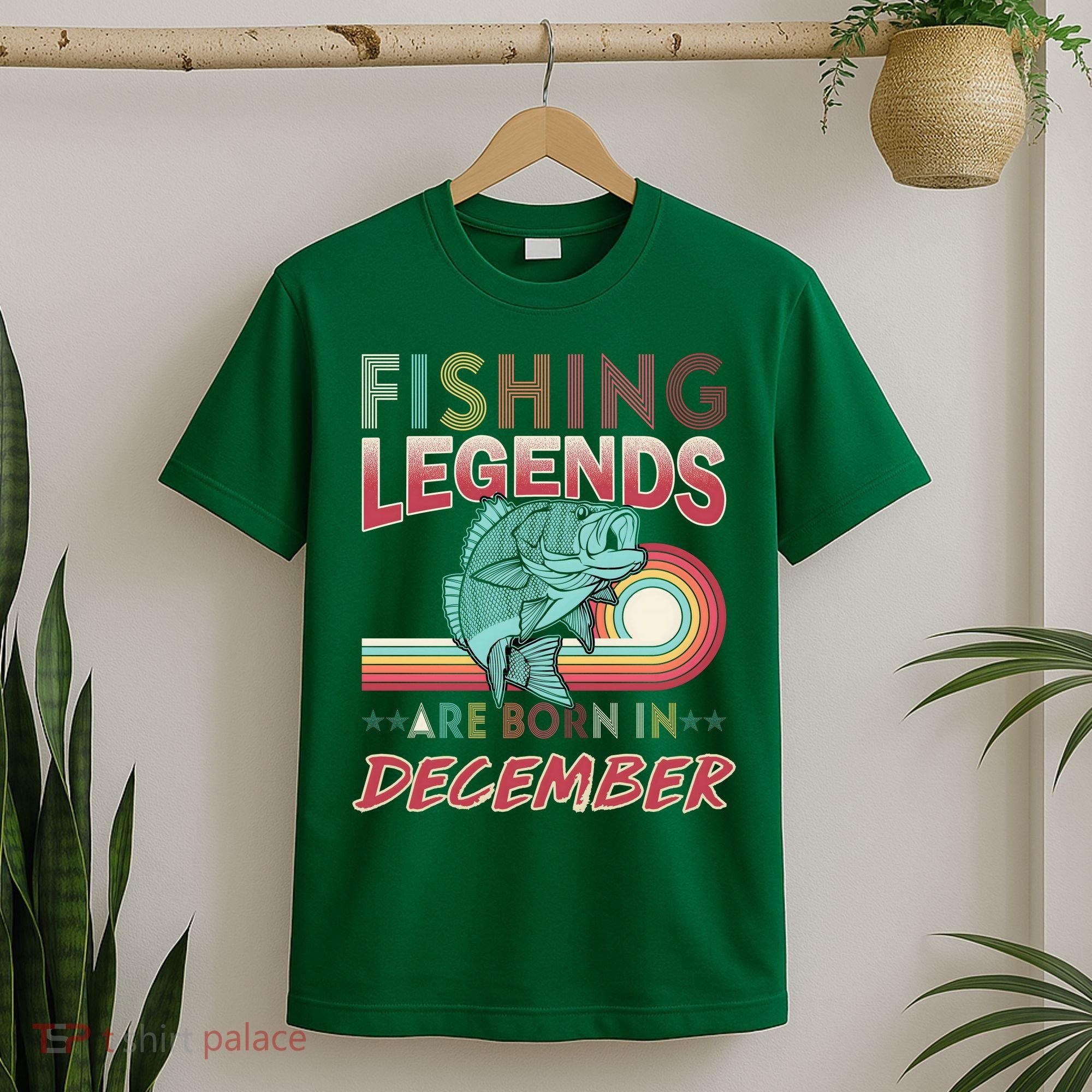 Fishing Legends Are Born In December T-Shirt