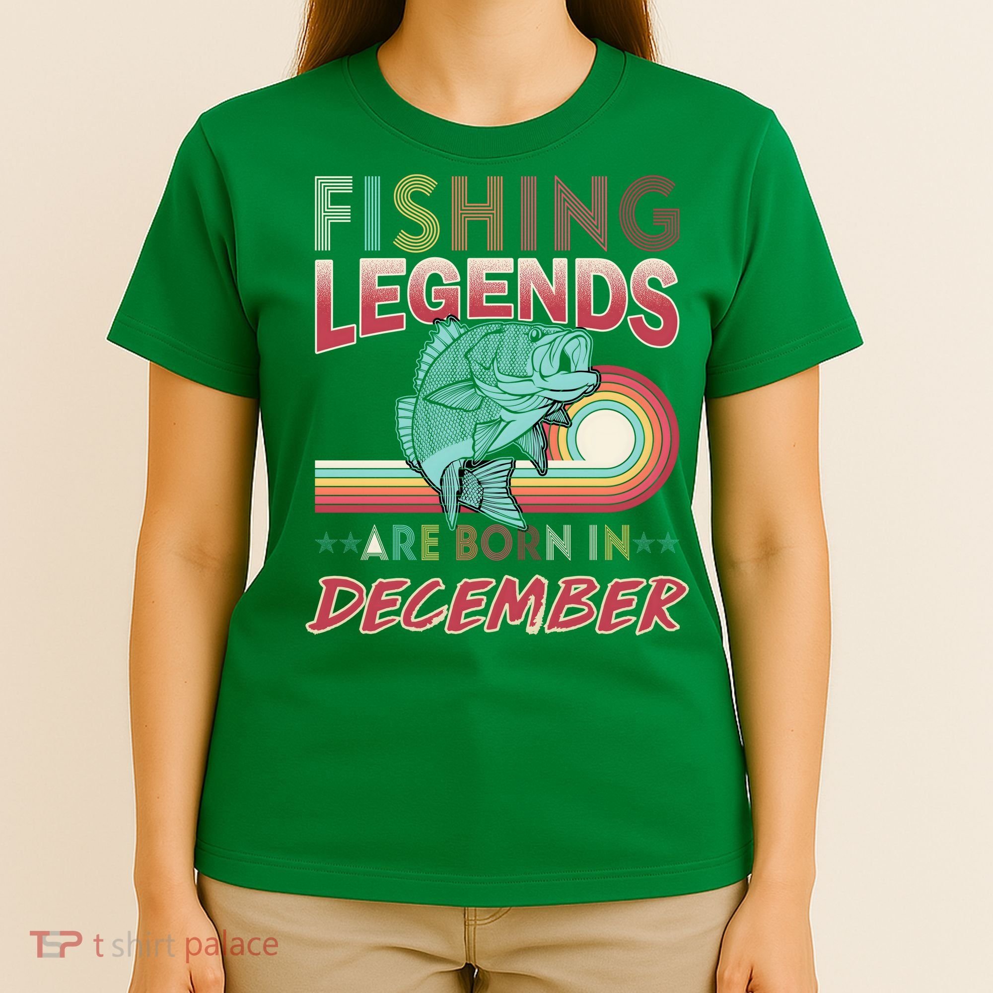 Fishing Legends Are Born In December T-Shirt