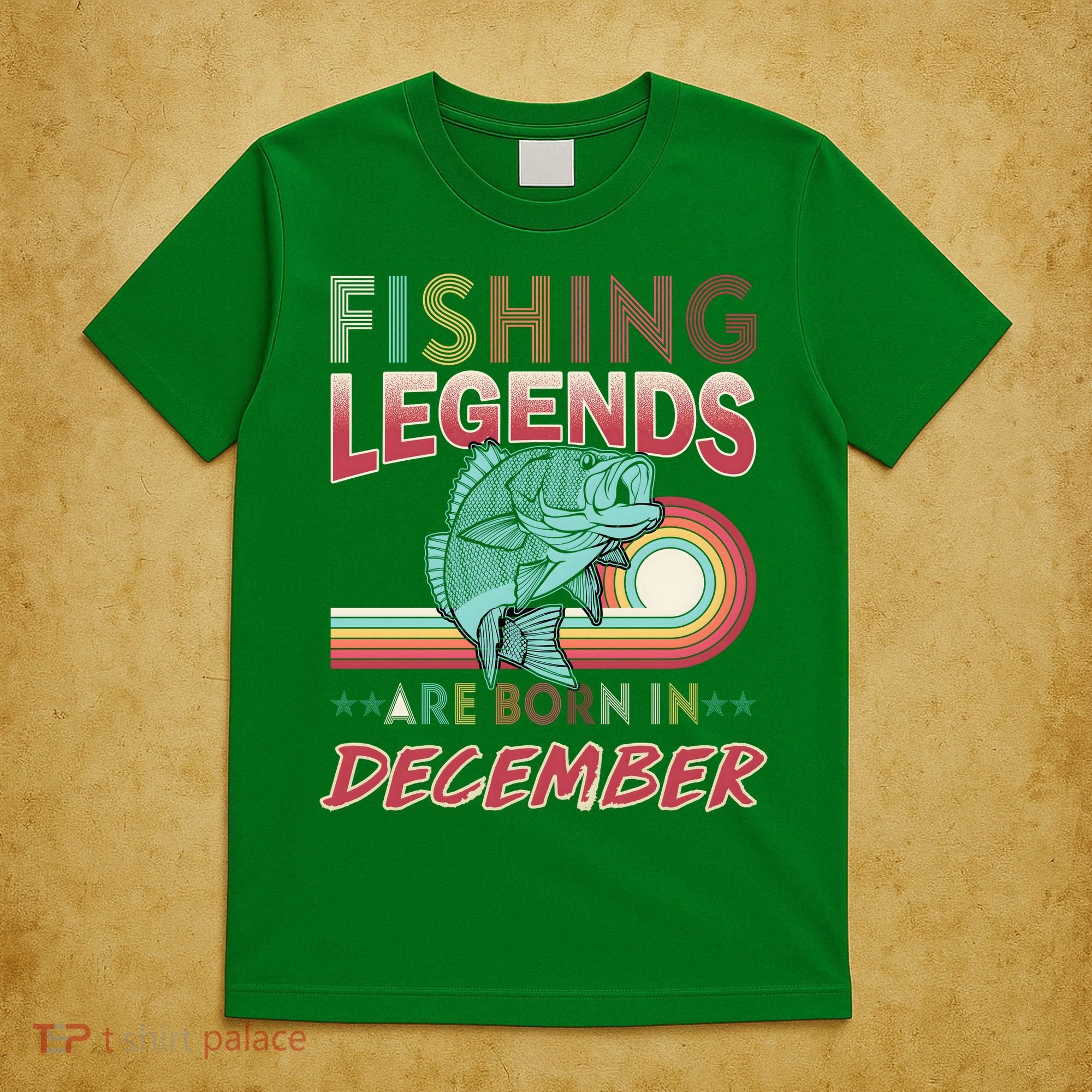 Fishing Legends Are Born In December T-Shirt