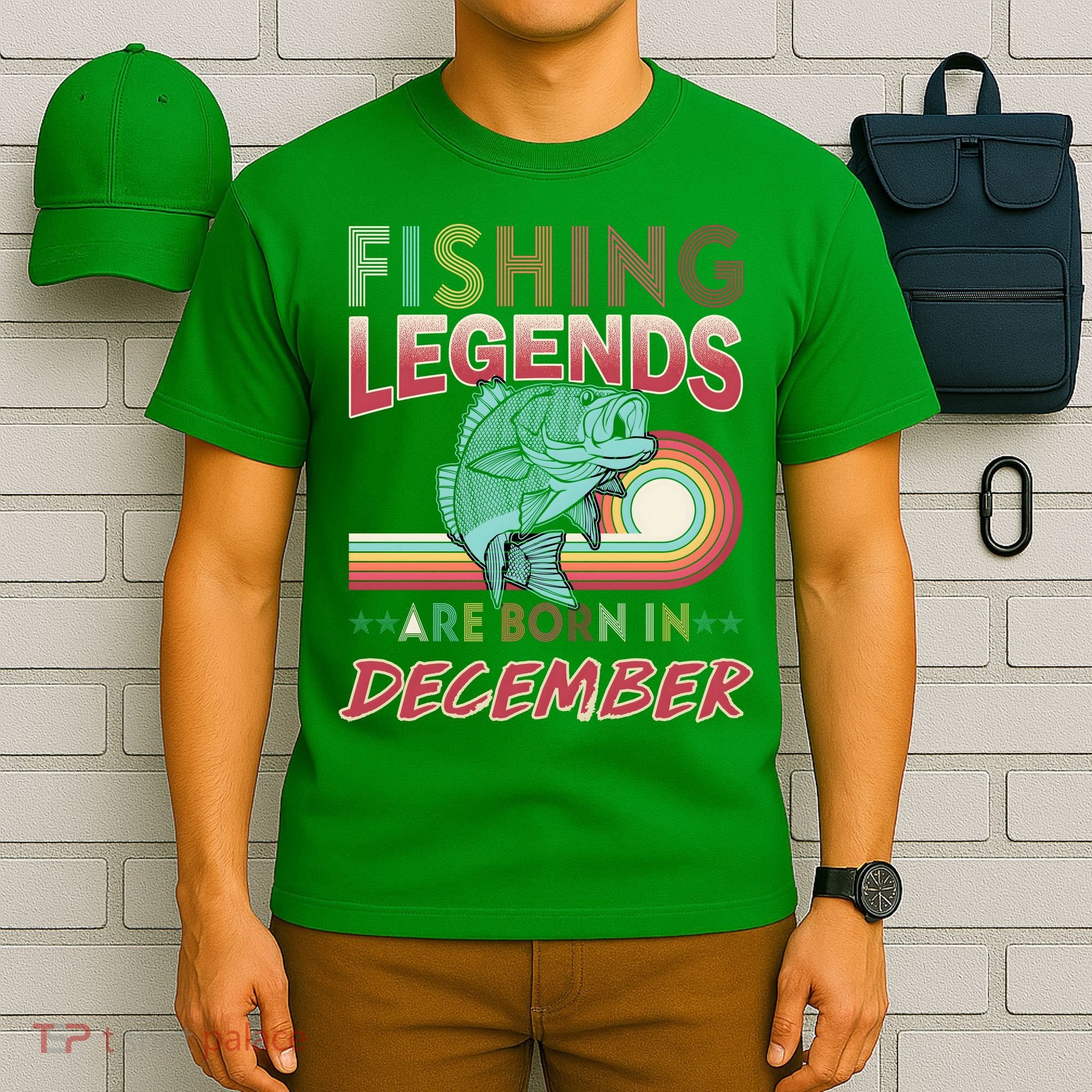 Fishing Legends Are Born In December T-Shirt