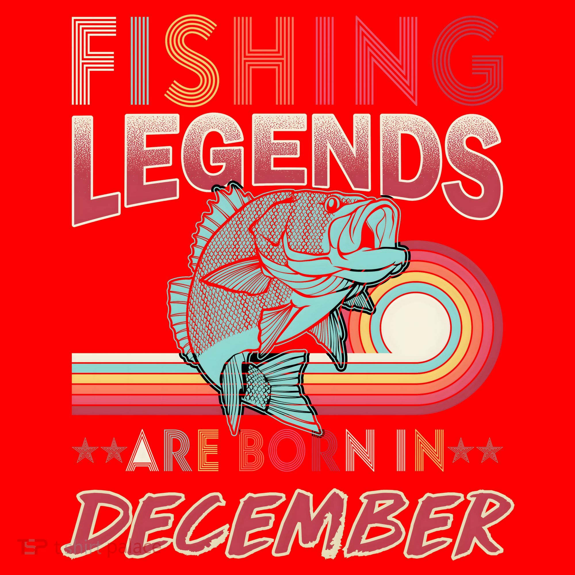 Fishing Legends Are Born In December Santa Hat