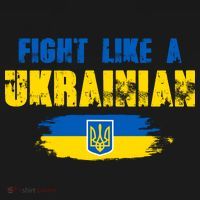 Fight Like A Ukrainian I Stand With Ukraine Support Trident Flag Women's Hoodie thumb 2