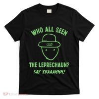 Funny Leprechaun Amateur Sketch Meme Irish St Patricks Day T-Shirt thumb 0