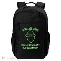 Funny Leprechaun Amateur Sketch Meme Irish St Patricks Day Backpack thumb 0