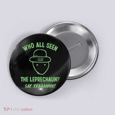 Funny Leprechaun Amateur Sketch Meme Irish St Patricks Day Button