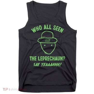 Funny Leprechaun Amateur Sketch Meme Irish St Patricks Day Tank Top