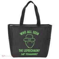 Funny Leprechaun Amateur Sketch Meme Irish St Patricks Day Tote Bag thumb 0