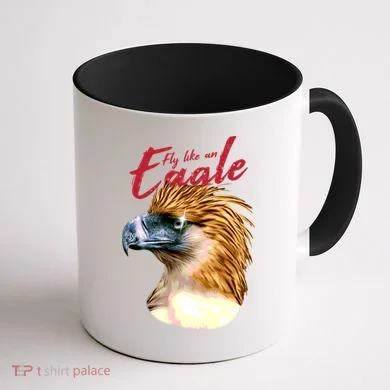 Fly Like An Eagle Coffee Mug back