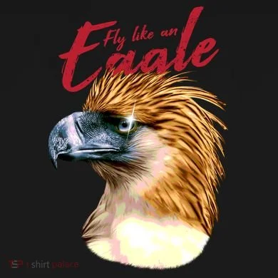 Fly Like An Eagle Flat Bill Trucker Hat