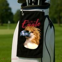 Fly Like An Eagle Golf Towel thumb 2