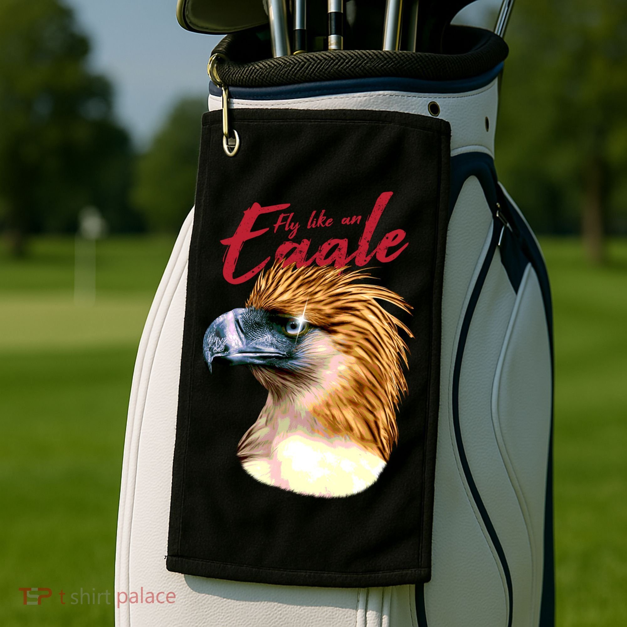 Fly Like An Eagle Golf Towel