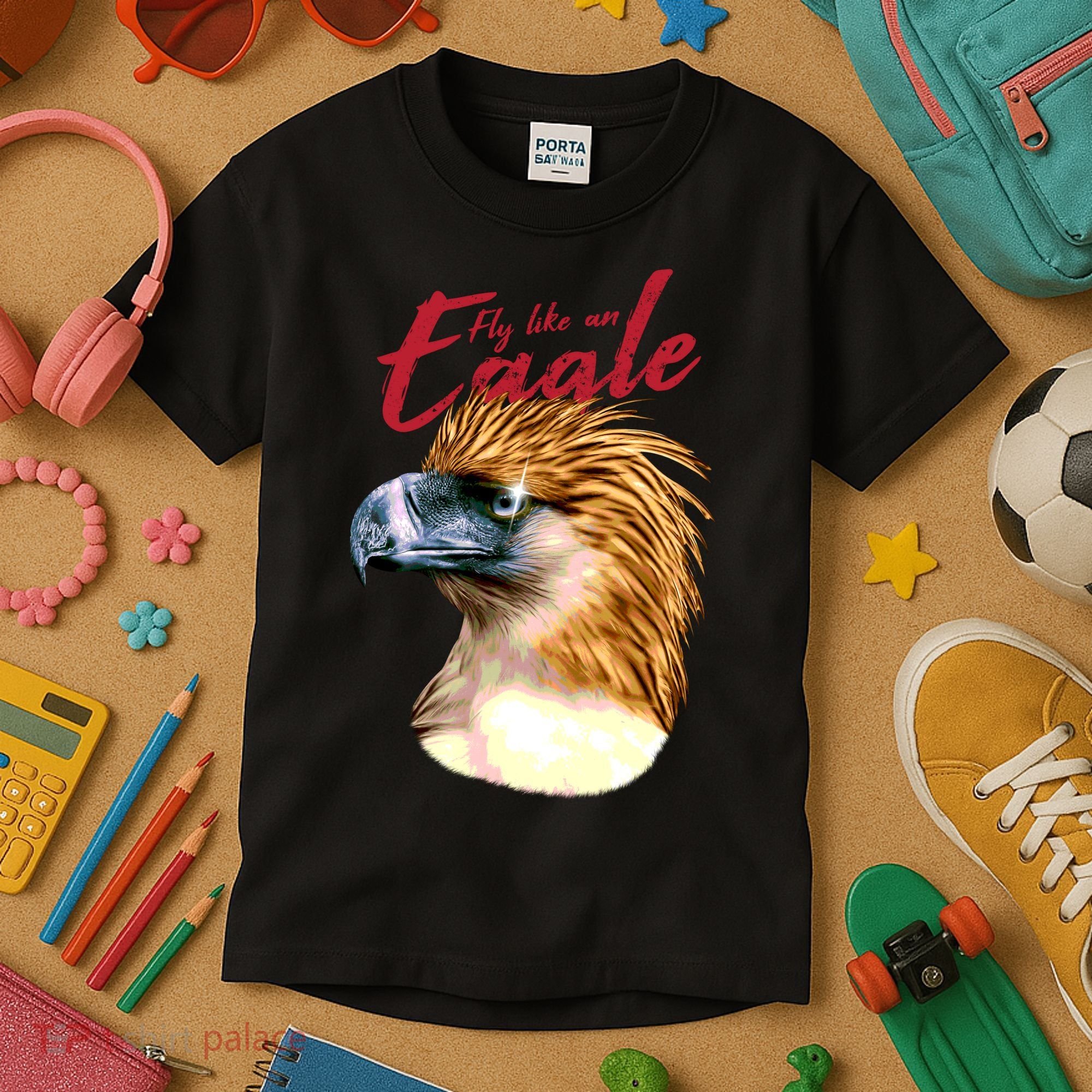 Fly Like An Eagle Kids T-Shirt