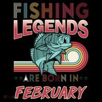 Fishing Legends Are Born In February Coffee Mug thumb 5