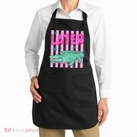 Funny Later Alligator After While Crocodile Front And Back Apron thumb 2