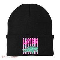 Funny Later Alligator After While Crocodile Front And Back Beanie thumb 0