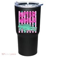 Funny Later Alligator After While Crocodile Front And Back Tumbler thumb 1