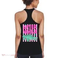 Funny Later Alligator After While Crocodile Front And Back Women's Tank Top thumb 1