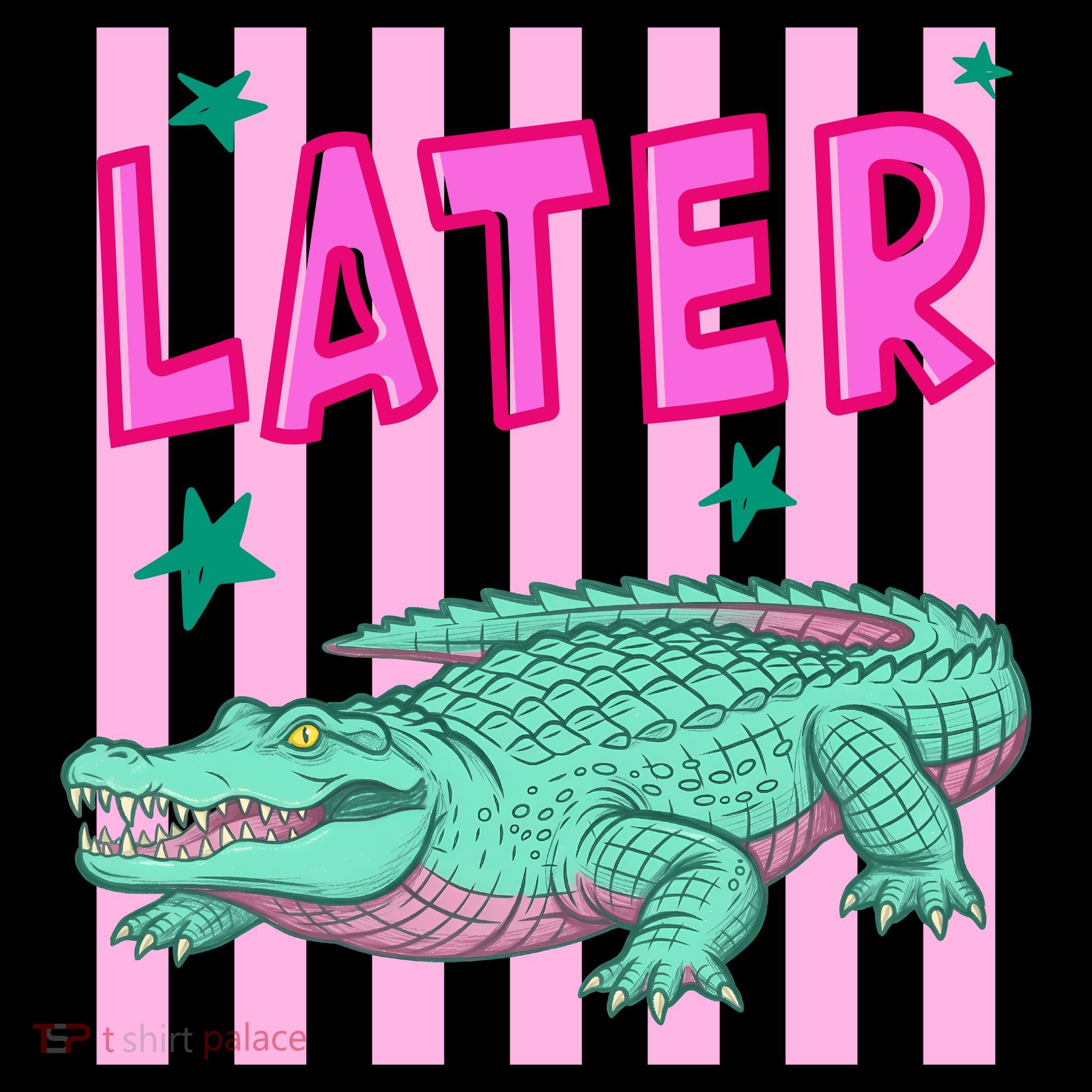 Funny Later Alligator After While Crocodile Front And Back Baby Bodysuit