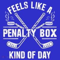 Feels Like A Penalty Box Kind Of Day Funny Hockey Gift Mousepad thumb 1