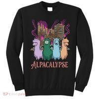 Funny Llama Apocalypse Sweatshirt thumb 0