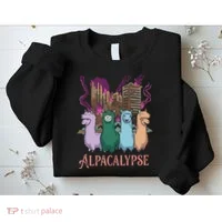 Funny Llama Apocalypse Sweatshirt thumb 2