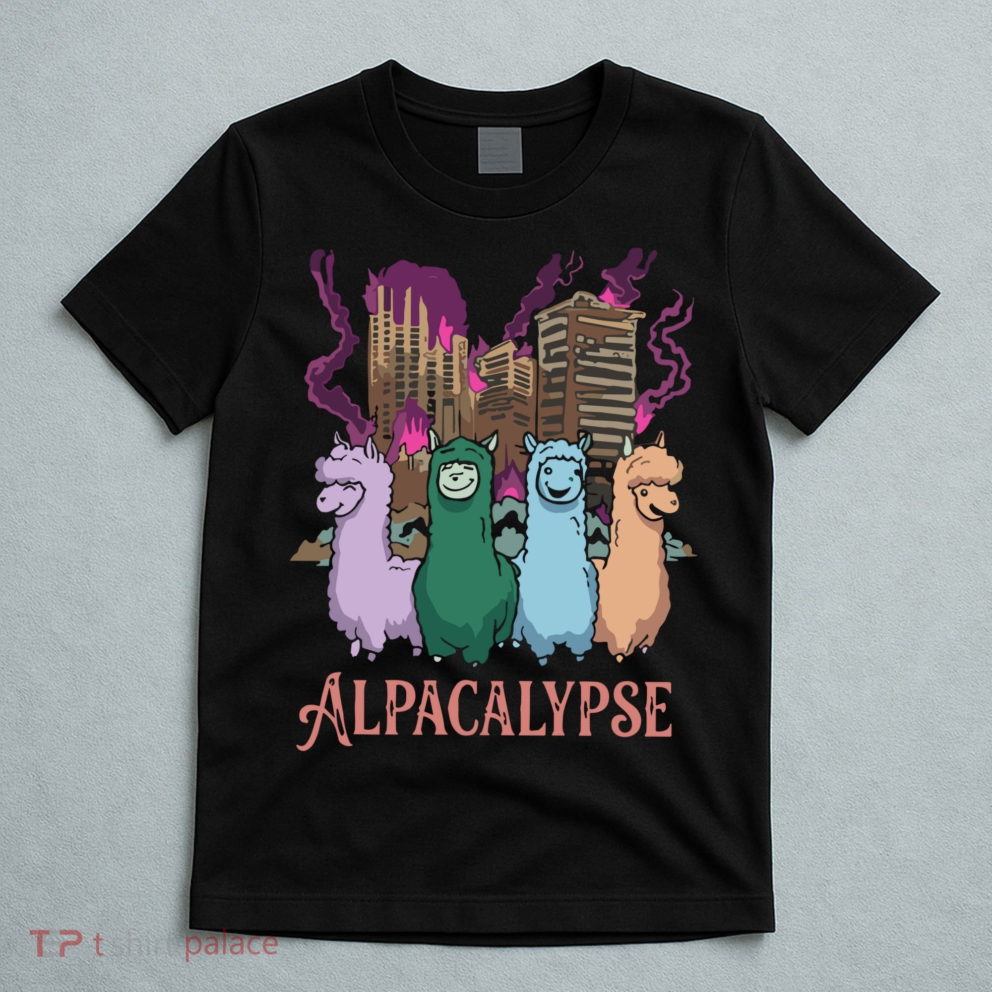 Funny Llama Apocalypse T-Shirt