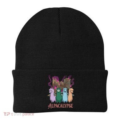 Funny Llama Apocalypse Beanie