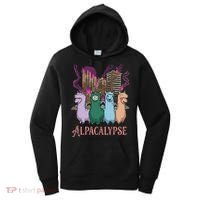 Funny Llama Apocalypse Women's Hoodie thumb 0