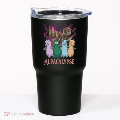 Funny Llama Apocalypse Tumbler