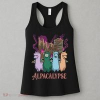 Funny Llama Apocalypse Women's Tank Top thumb 3