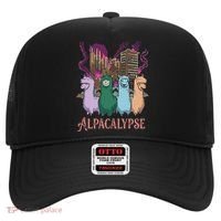 Funny Llama Apocalypse Hat thumb 0