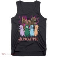 Funny Llama Apocalypse Tank Top thumb 0