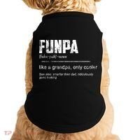 Funpa Like A Grandpa Only Cooler Funpa Definition Gift Doggie Tank thumb 0