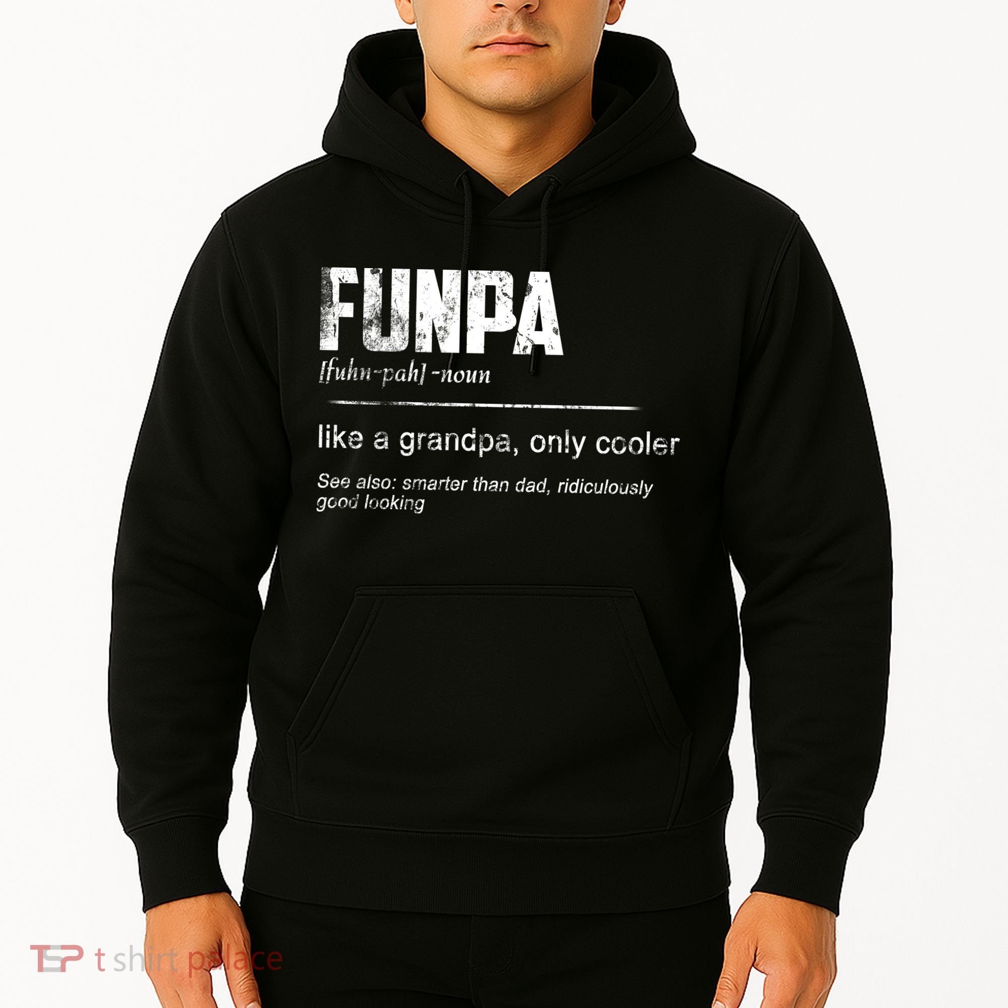Funpa Like A Grandpa Only Cooler Funpa Definition Gift Hoodie
